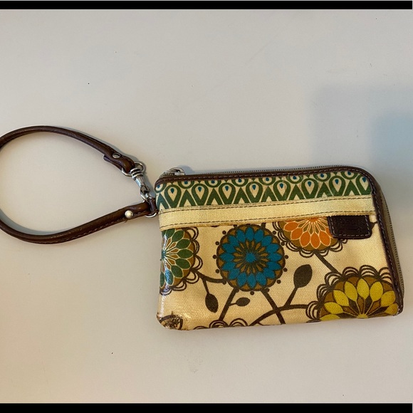 Fossil Handbags - 💜Fossil Key-Per Wristlet